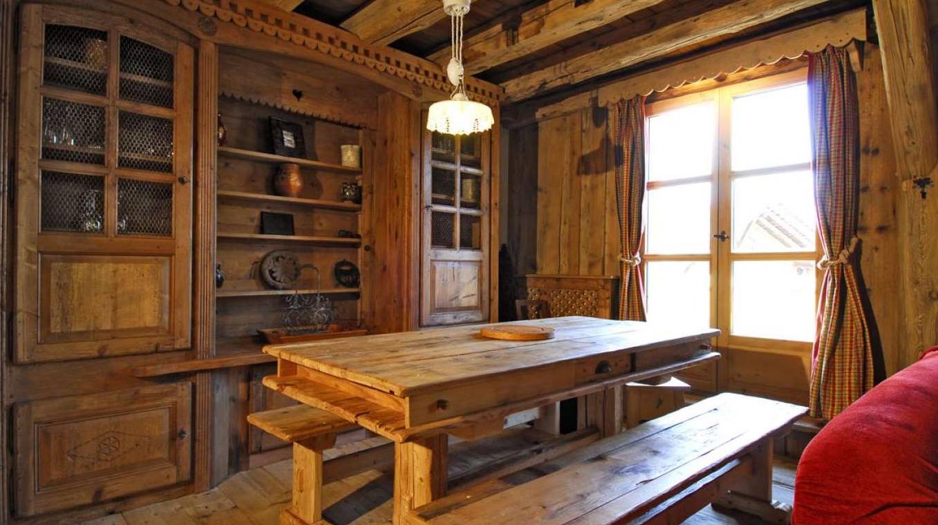 Loication d'un chalet traditionnel à Megeve