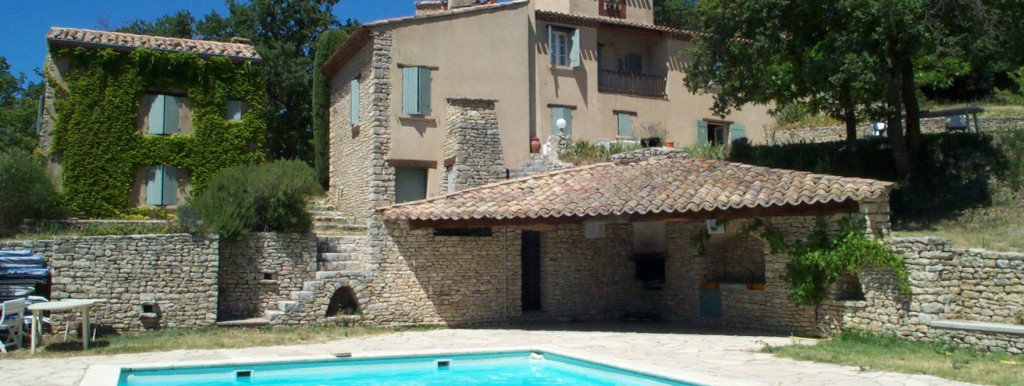Maison de vacances dans le Lubéron en Provence